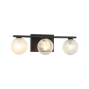 NIMBUS - Matte Black vanity 3 light - W30703MB