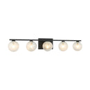 NIMBUS - Matte Black vanity 5 light - W30705MB