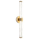 RIPLEY - Aged Gold Brass wall  light - W31802AG