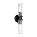 WEAVER - vanity 2 light - W32112BK