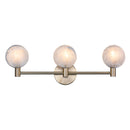 CLOUDBURST - Champagne Gold vanity 3 light - W33803CG