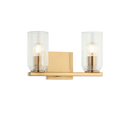 WESTLOCK - vanity 2 light - W34002AG