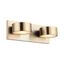 WEATHERTON - Champagne Gold vanity 2 light - W34602CG