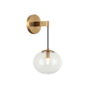 BULBUS - Aged Gold Brass wall  light - W38101AG