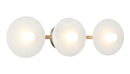 MONUMENT - Champagne Gold vanity 3 light - W42603CG