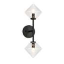 NOVO - vanity 2 light - W81742BKCL