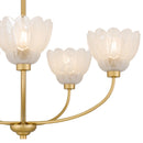 Whitecap Chandelier 5 lights brushed gold - WHP5028BRG