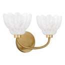 Whitecap Bath 2 lights brushed gold - WHP8615BRG