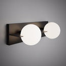 Sahara 2-light Wall/Vanity Light WS1855-2BK