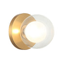 SOLARIS - Aged Gold Brass wall  light - WX33001AG