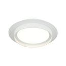 IRIS - Matte White flush mount - X20212MW