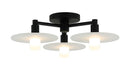 MONUMENT - Matte Black flush mount - X42603MB