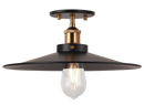 BULSTRODE'S WORKSHOP - semi flush light - X46113AGBK