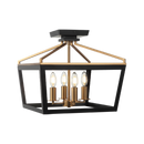 Mavonshire - semi flush light - X67004BKAG