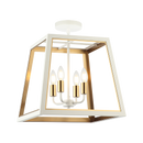 ROSALIE - semi flush light - X72104WHAG