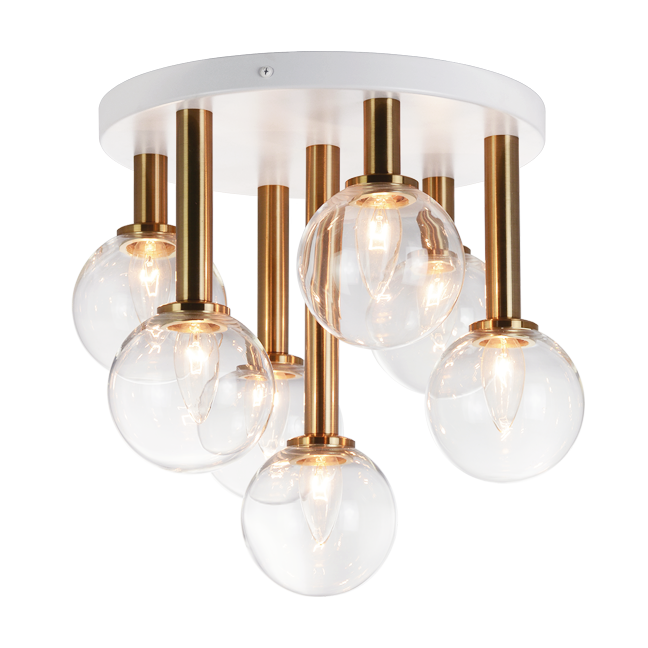 Stellar - semi flush light - X75307AGCL