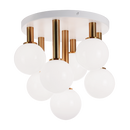 Stellar - semi flush light - X75307AGOP
