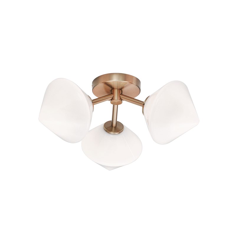 NOVO - semi flush light - X81743AGOP