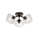 NOVO - semi flush light - X81743BKCL