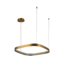Yukon 19-in Vintage Brass LED Pendant - PD78019-VB-UNV
