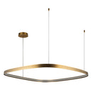 Yukon 40-in Vintage Brass LED Pendant - PD78040-VB-UNV