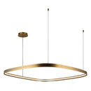 Yukon 40-in Vintage Brass LED Pendant - PD78040-VB-UNV