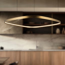 Yukon 40-in Vintage Brass LED Pendant - PD78040-VB-UNV