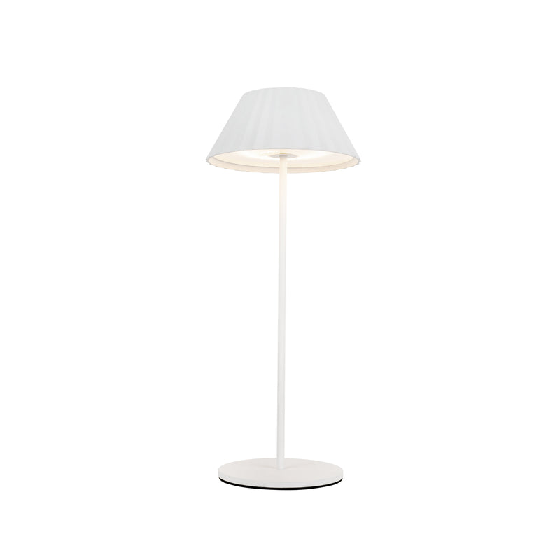 Zola 6-in White LED Table Lamp - TL67914-WH