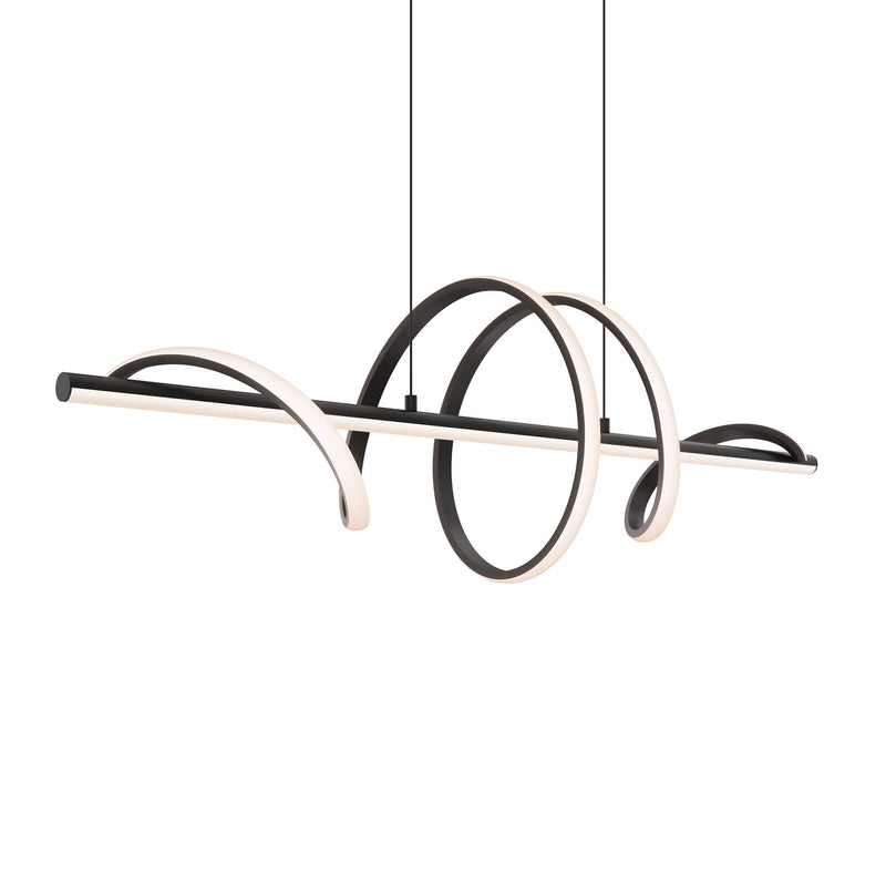 Spin - Linear Pendant LED Black - BRPD40-CC-BK