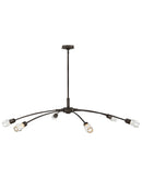 Extra Large Single Tier Chandelier - Atera - FR33328BX