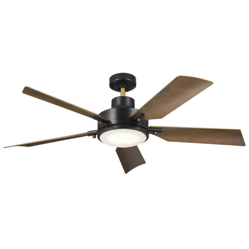 56 Inch Guardian Fan Satin Black - 330057SBK