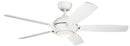 54 Inch Geno Fan Matte White - 330001MWH