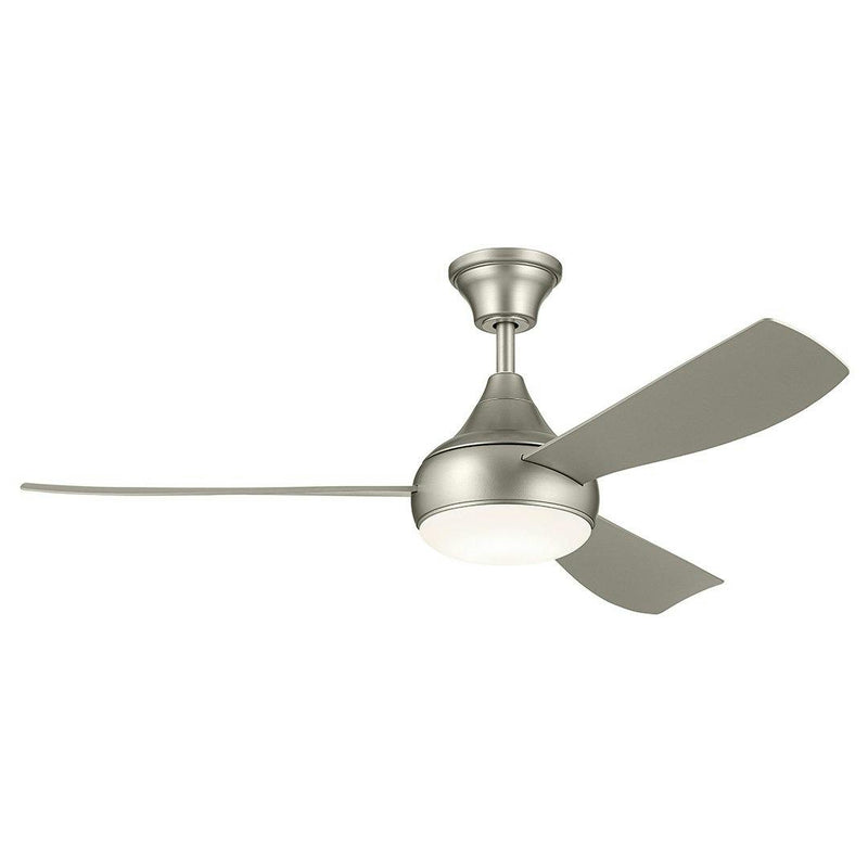 Ample - Brushed Nickel Ceiling Fan 54" -310354NI