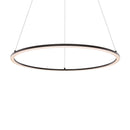 Circa - LED 24" black pendant - RGPD24-CC-BK