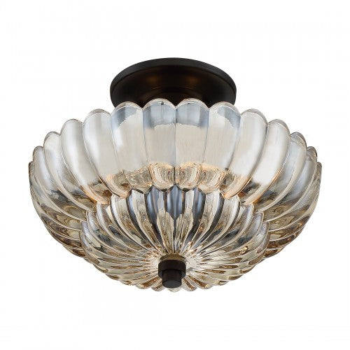 Whitecap - Semi flush mottled cocoa - WHP1712MC