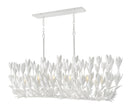 30015txp - linear chandelier Textured Plaster - www.donslighthouse.ca