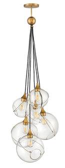 30306hbr - chandelier multi tier Heritage Brass - www.donslighthouse.ca