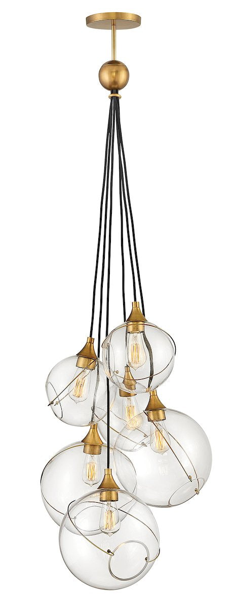 30306hbr - chandelier multi tier Heritage Brass - www.donslighthouse.ca