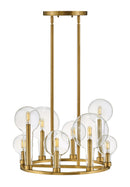 30526lcb - chandelier Lacquered Brass - www.donslighthouse.ca