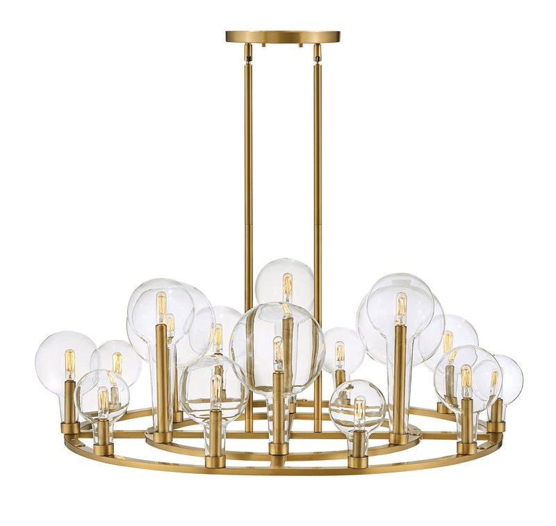 30529lcb - chandelier Lacquered Brass - www.donslighthouse.ca