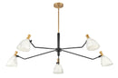 33795hb - chandelier Heritage Brass - www.donslighthouse.ca