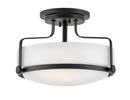3641bk - semi flush Black - www.donslighthouse.ca