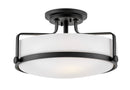 3643bk - semi flush Black - www.donslighthouse.ca