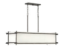 3676fe - linear chandelier Iron Ore - www.donslighthouse.ca