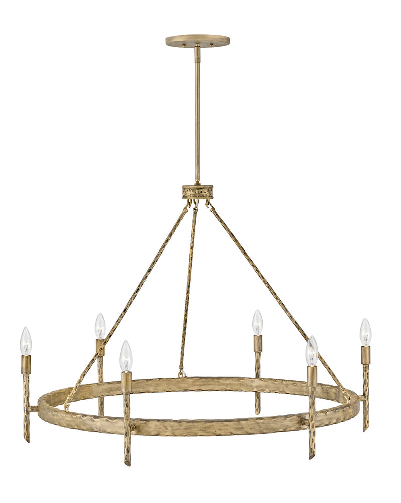 3678cpg - chandelier Champagne Gold - www.donslighthouse.ca