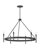 3678fe - chandelier Forged Iron - www.donslighthouse.ca