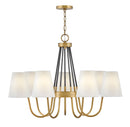 37386hb - chandelier Heritage Brass - www.donslighthouse.ca