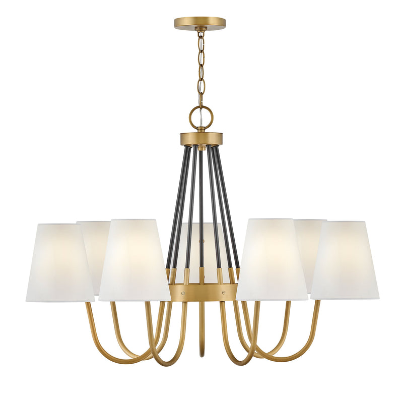 37386hb - chandelier Heritage Brass - www.donslighthouse.ca