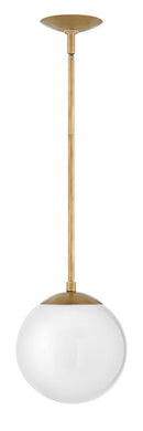 3747hb-wh - mini pendant Heritage Brass with White glass - www.donslighthouse.ca