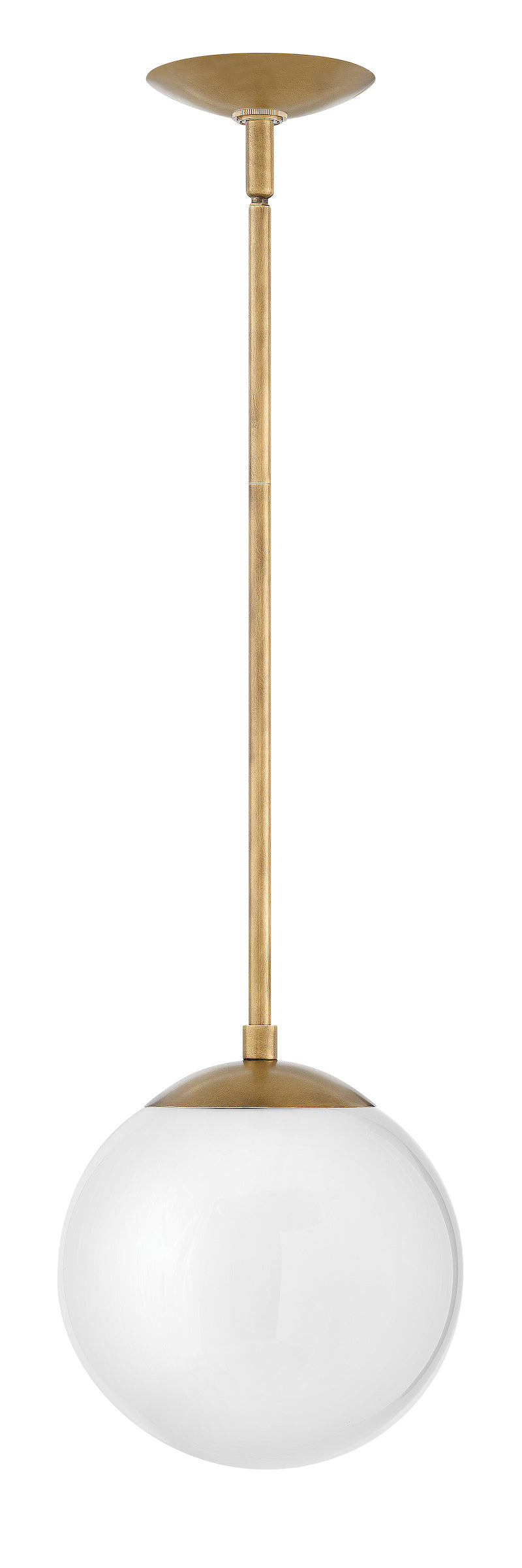 3747hb-wh - mini pendant Heritage Brass with White glass - www.donslighthouse.ca